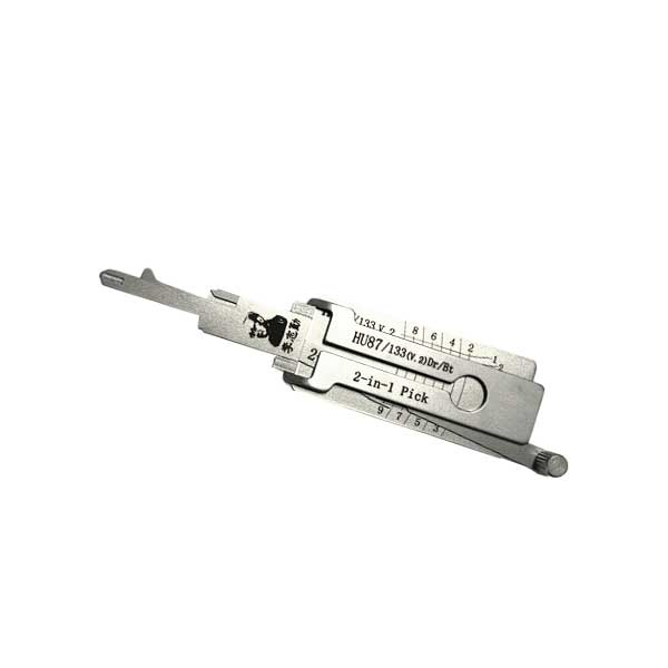 ORIGINAL LISHI - HU87 / HU133 / HU134 / 2-in-1 Pick & Decoder / Door & Trunk / AG ORIGINAL LISHI - HU87 / HU133 / HU134 / 2-in-1 Pick & Decoder / Door & Trunk / AG